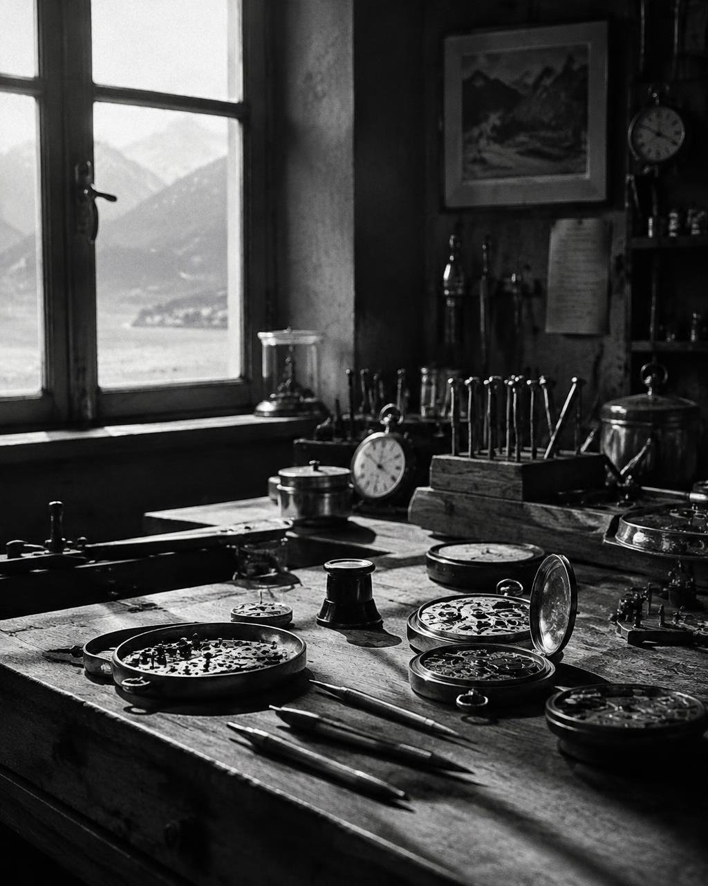 کارگاه قدیمی ساعتسازی